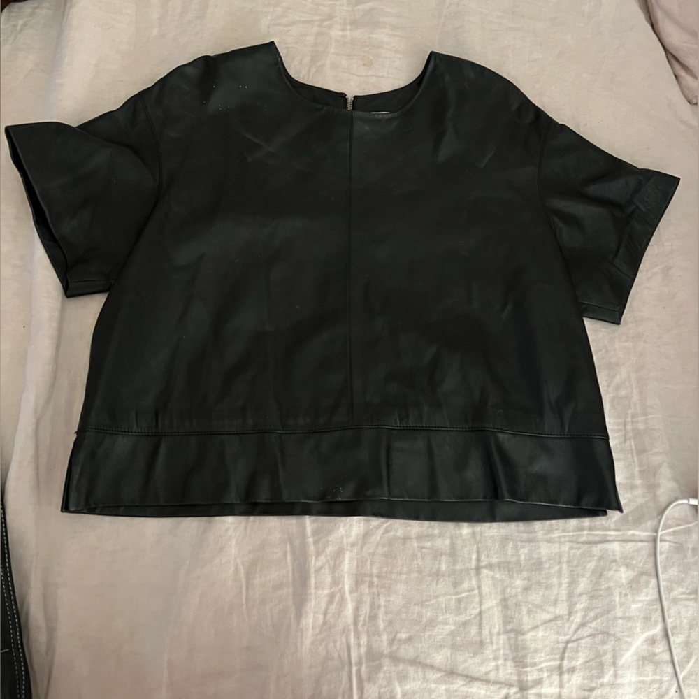 Alexander Wang leather top